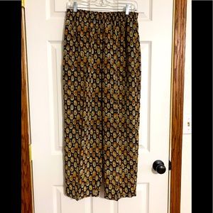 Vintage silky harem pants